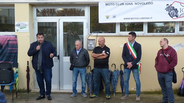 I giornali scrivono articoli  del Moto Club Igna Novoledo