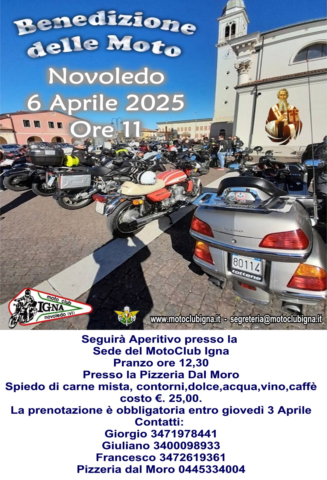 benedizione moto 2025